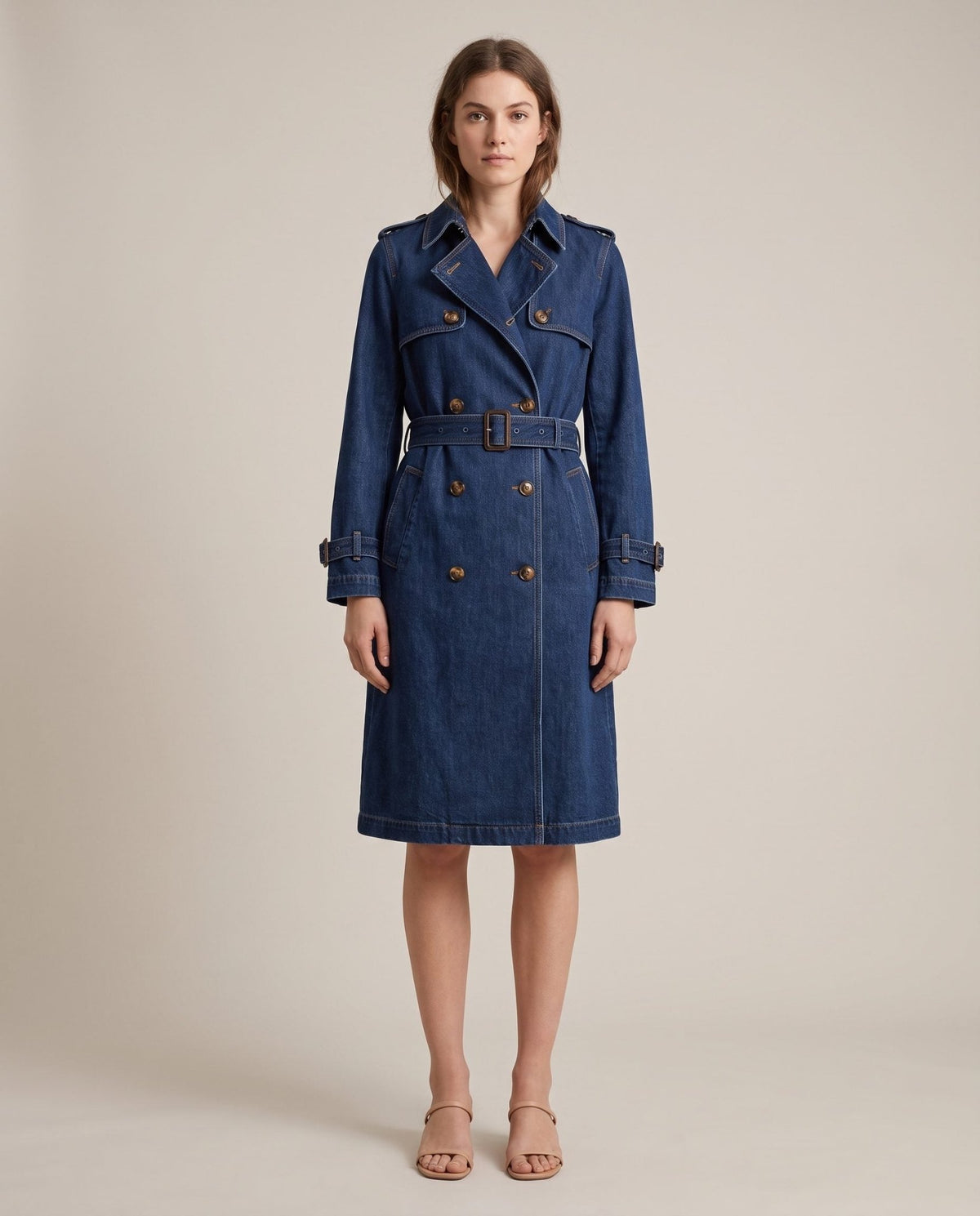 Trench lungo in denim MONTANA - Follie by Alice