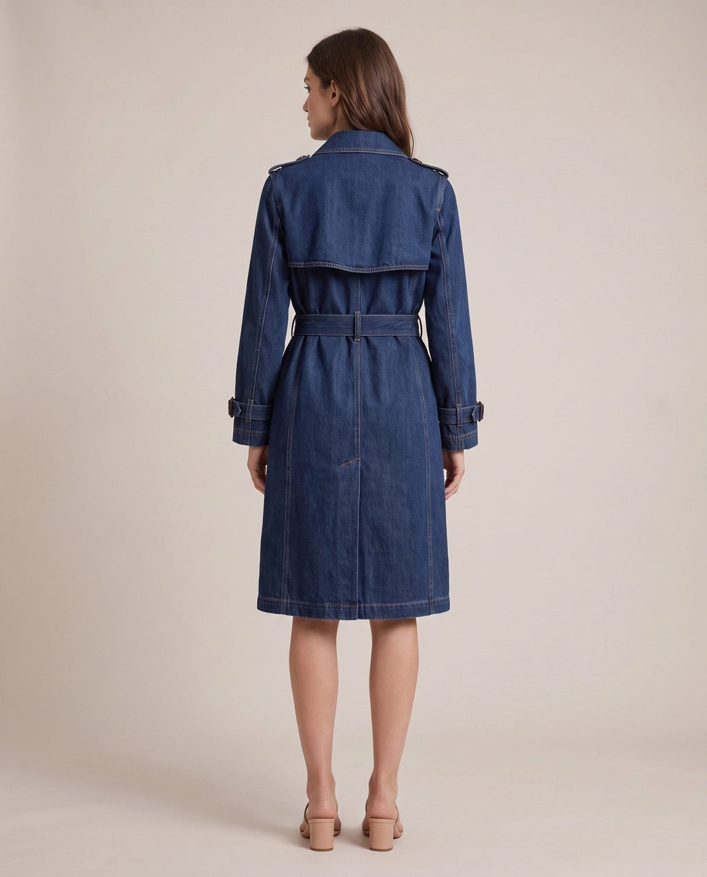 Trench lungo in denim MONTANA - Follie by Alice