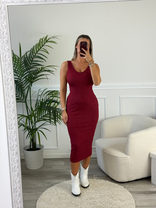 Tubino lungo a costine - Follie by Alice 1536