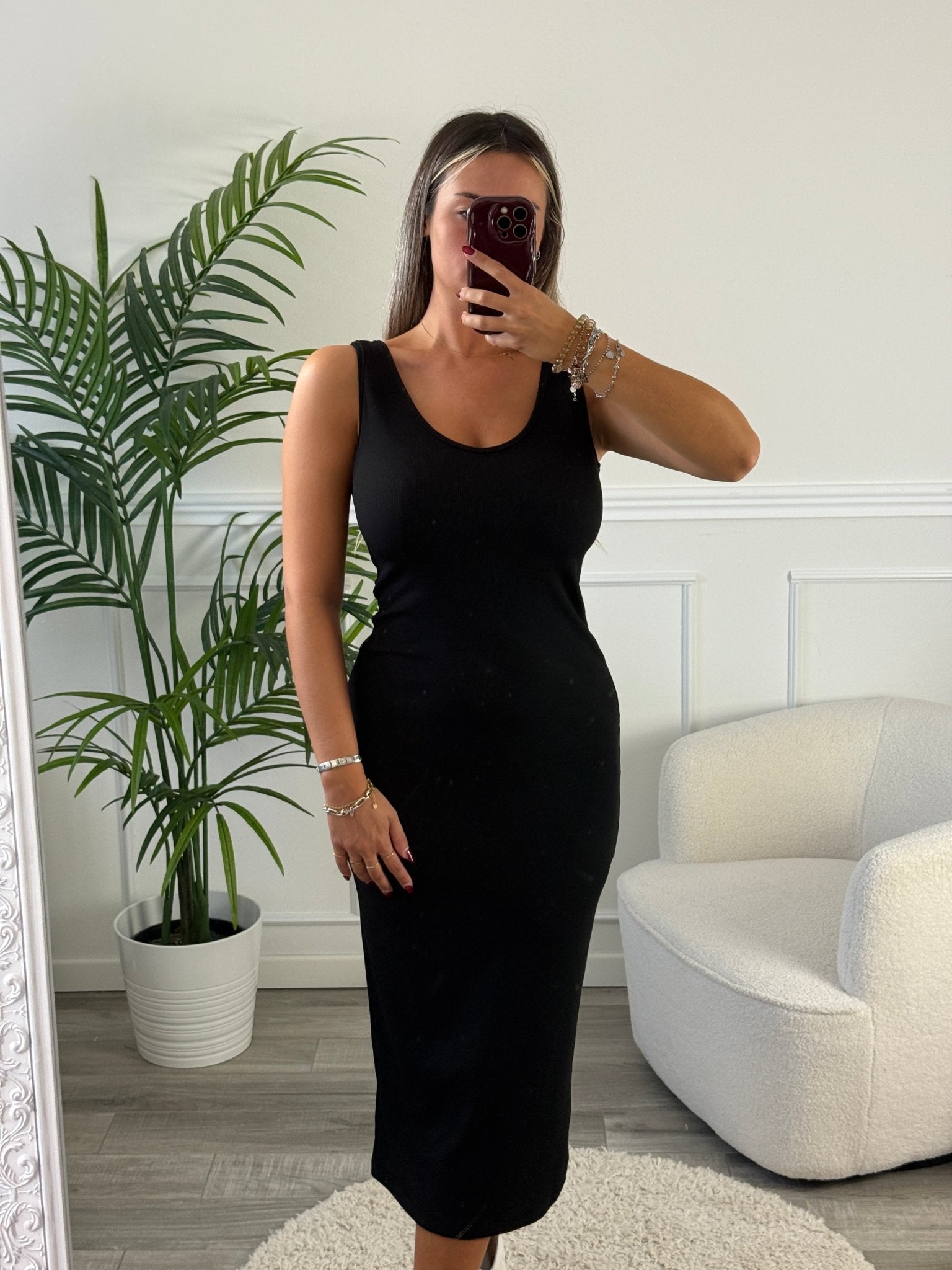 Tubino lungo a costine - Follie by Alice