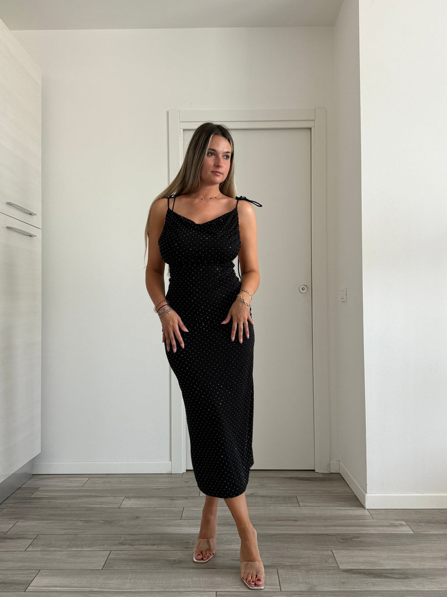 Tubino lungo con strass STELLAR – alternate