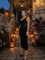 Tubino lungo con fianchi in pizzo CLESSIDRA - Follie by Alice