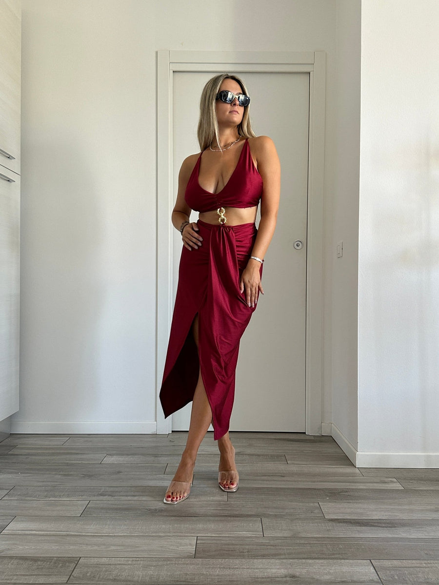 Tubino lungo cut-out con morsetto SIREA – alternate