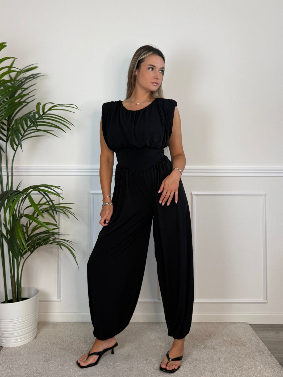 Tuta jumpsuit a clessidra AURA - Follie by Alice