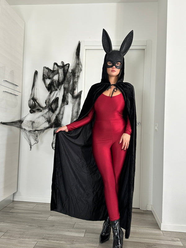 Tuta jumpsuit a maniche lunghe in raso - Follie by Alice