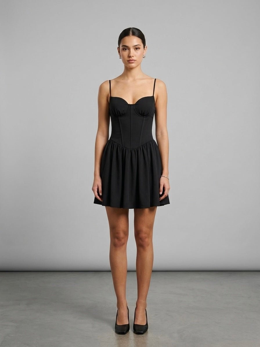 Tutina con top a bustier SLANCE
