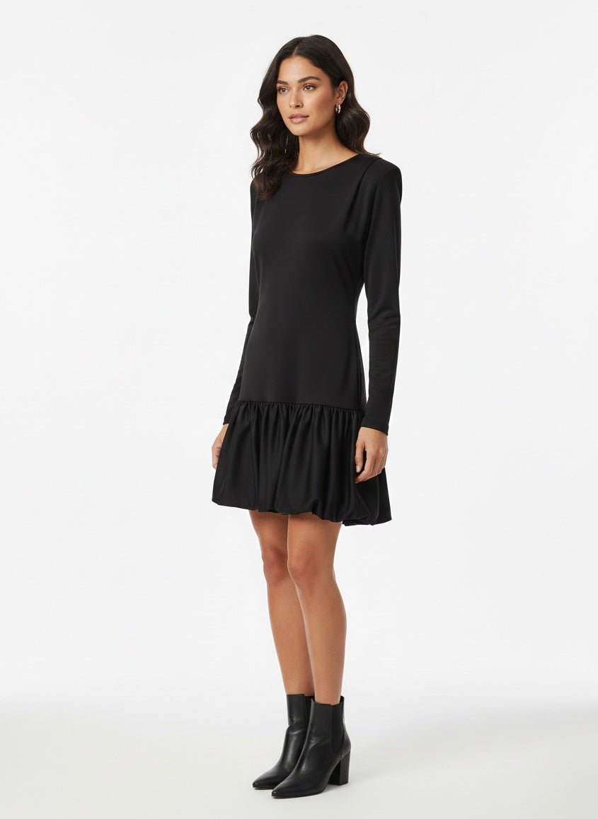 Vestitino a maniche lunghe con gonna a palloncino - Follie by Alice