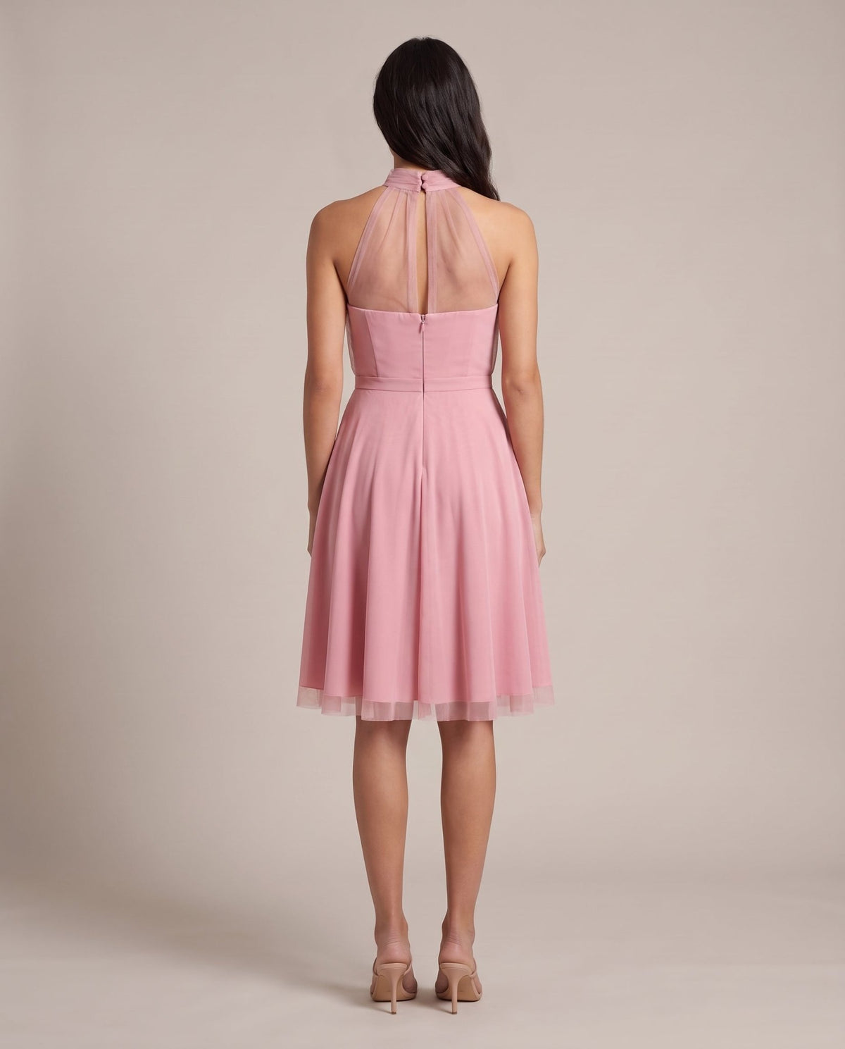 Vestitino con gonna a ruota e inserti in tulle - Follie by Alice