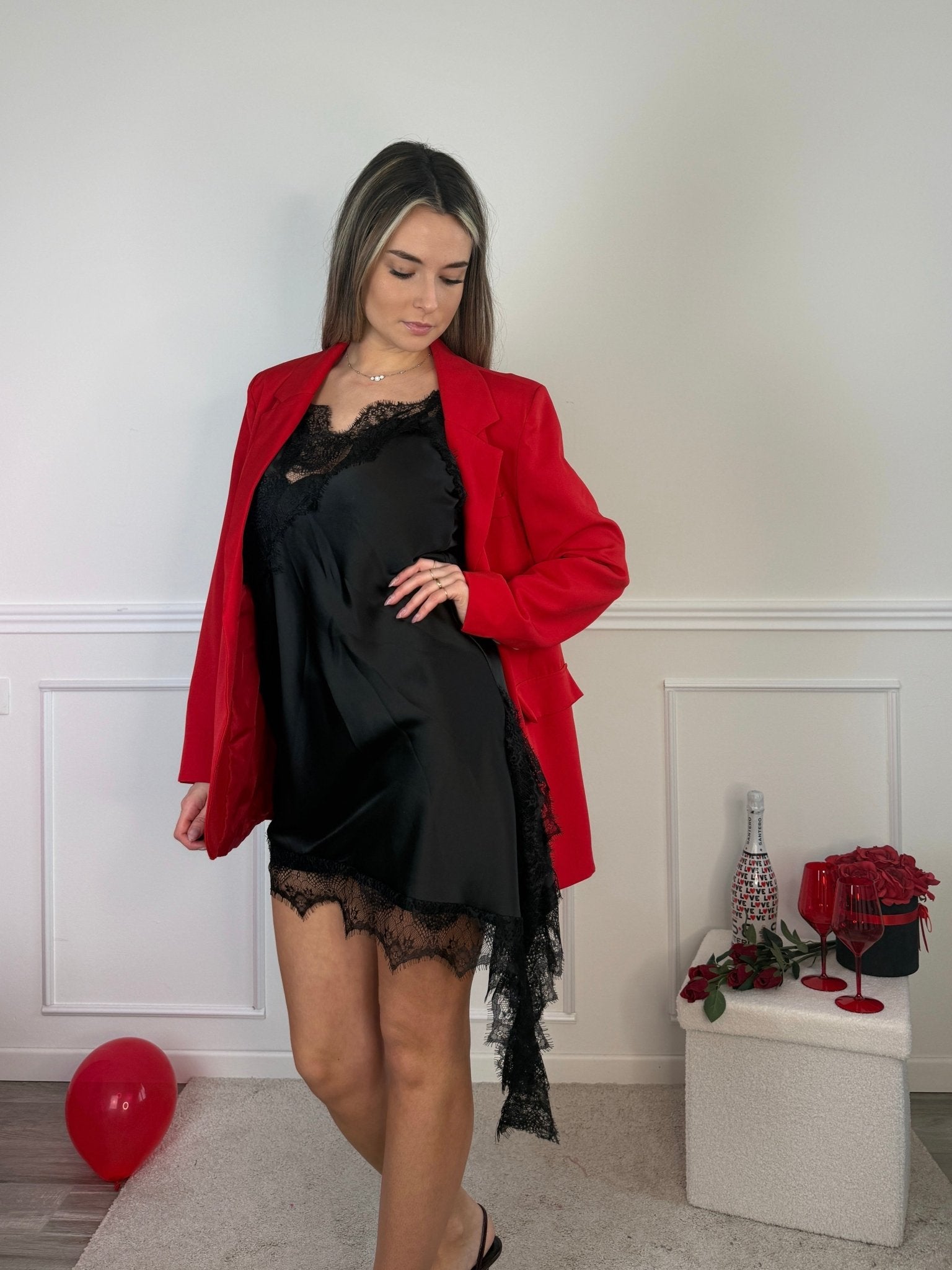 Vestitino con ricami in pizzo ECLISSE - Follie by Alice