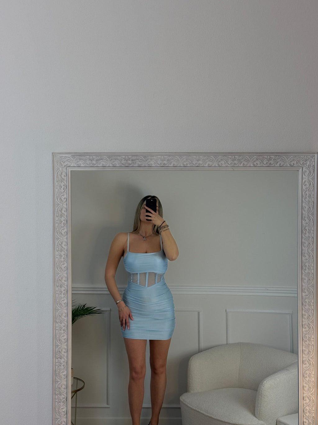 Vestitino con bustier semitrasparente JADE - Follie by Alice
