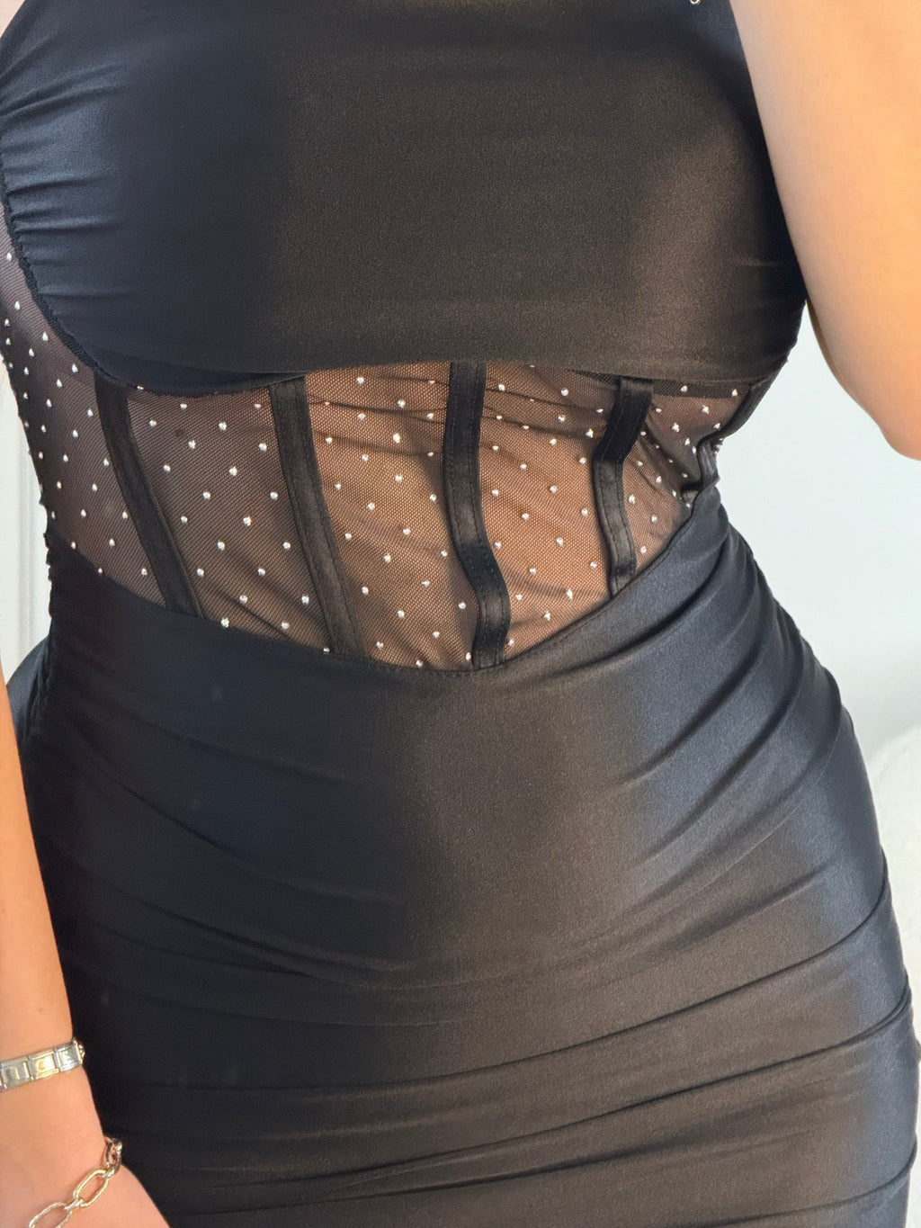 Vestitino con bustier semitrasparente JADE - Follie by Alice