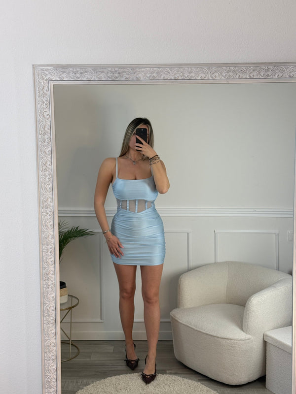 Vestitino con bustier semitrasparente JADE - Follie by Alice