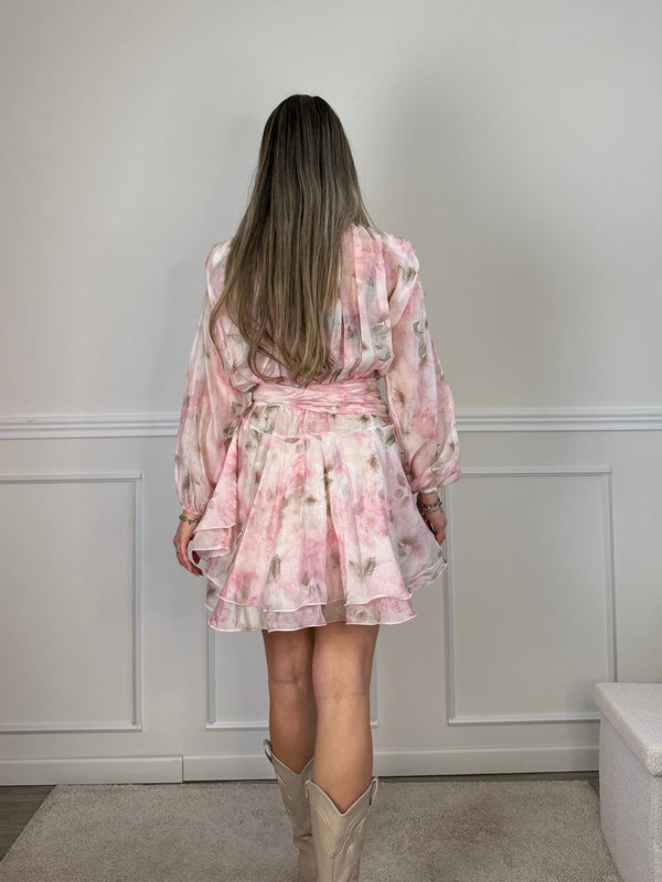 Vestitino floreale a balze BLOSSOM - Follie by Alice