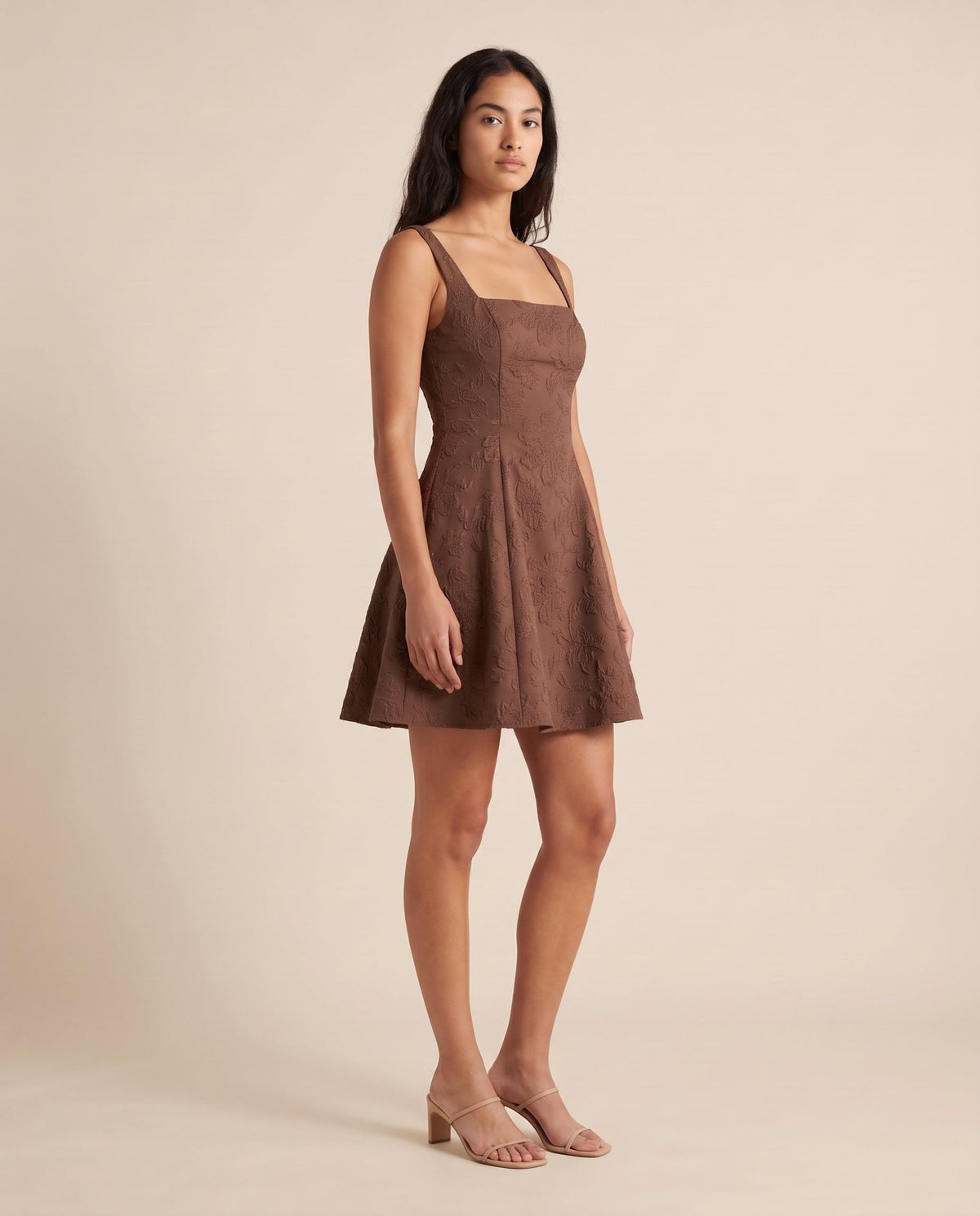 Vestitino in jacquard floreale ELISA - Follie by Alice