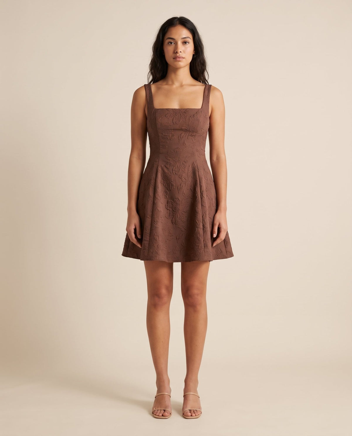 Vestitino in jacquard floreale ELISA - Follie by Alice