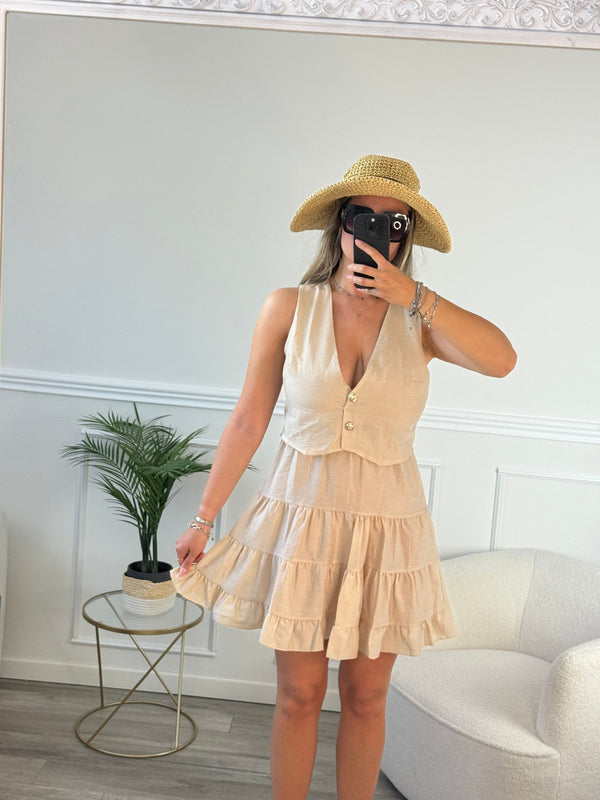 Vestitino in lino Bali - Follie by Alice