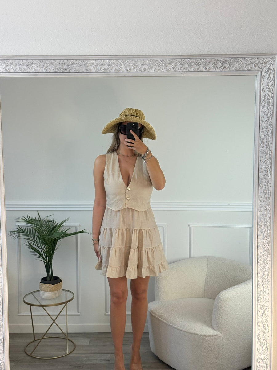 Vestitino in lino Bali