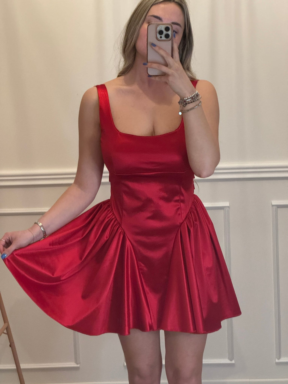 Vestitino in raso SATINTWIRL - Follie by Alice