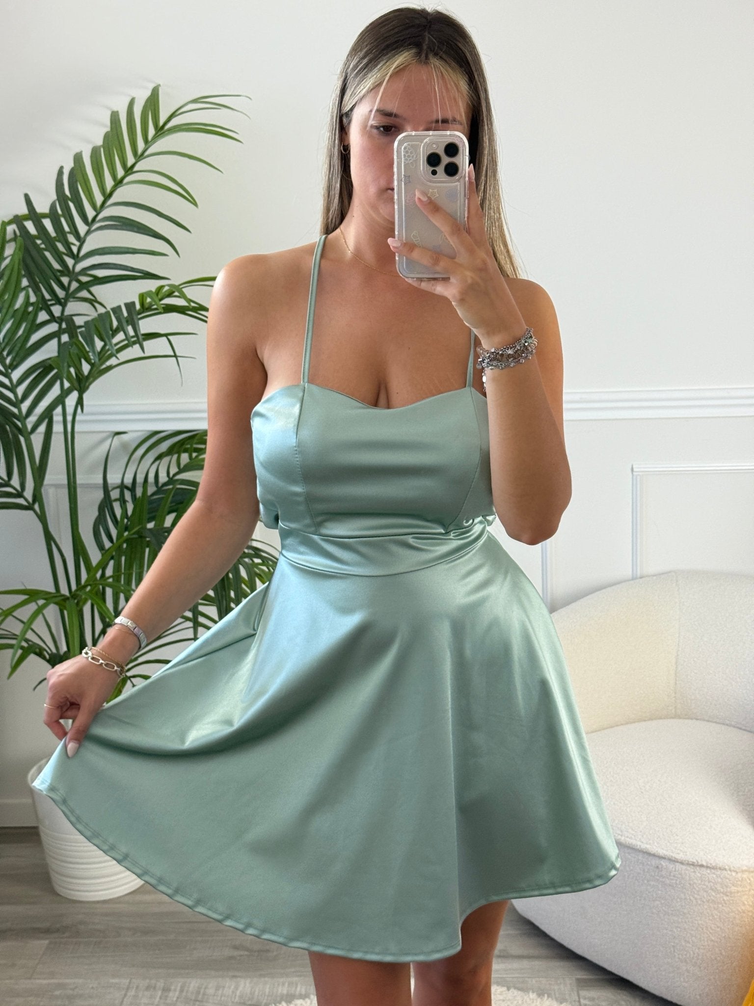 Vestitino SATIN ELEGANCE - Follie by Alice