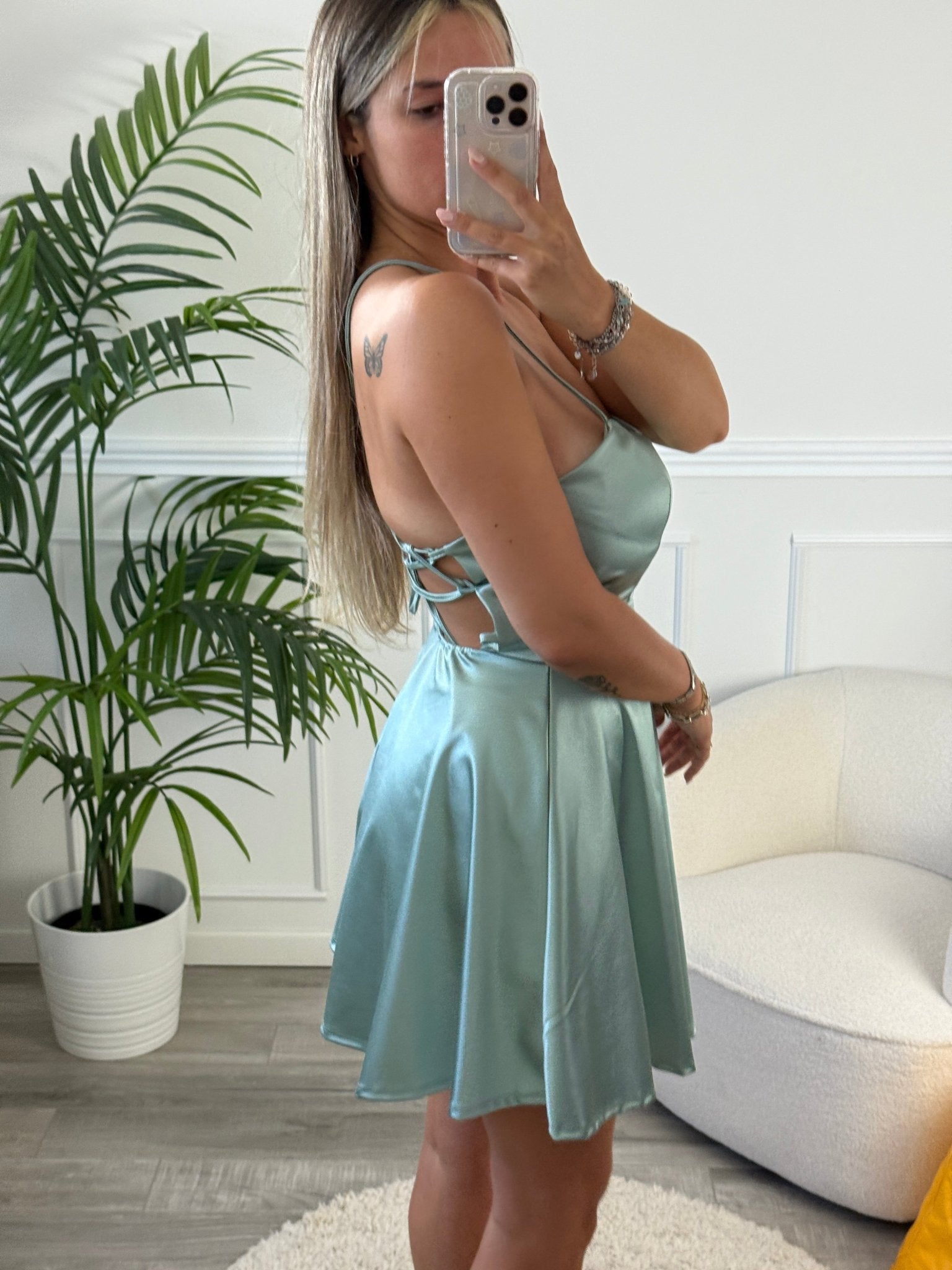 Vestitino SATIN ELEGANCE - Follie by Alice