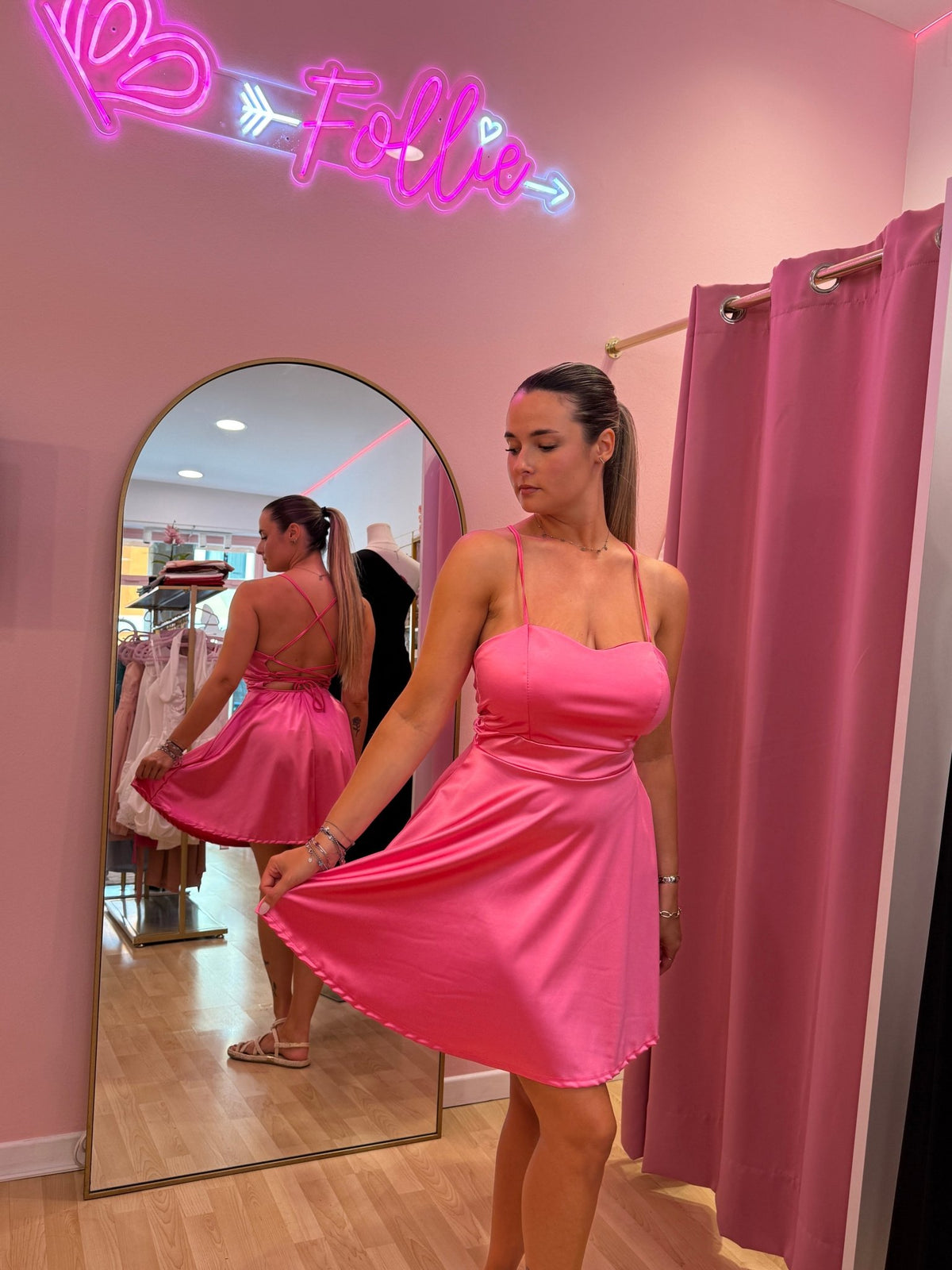 Vestitino SATIN ELEGANCE - Follie by Alice