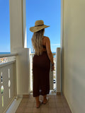 Vestito copricostume con brillanti e morsetto