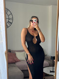 Vestito copricostume con brillanti e morsetto