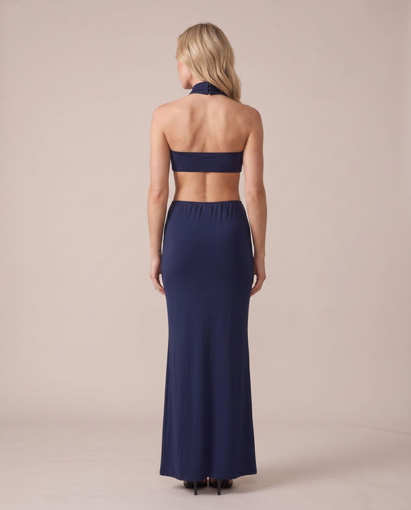 Vestito lungo a sirena cut-out MIRAGE - Follie by Alice