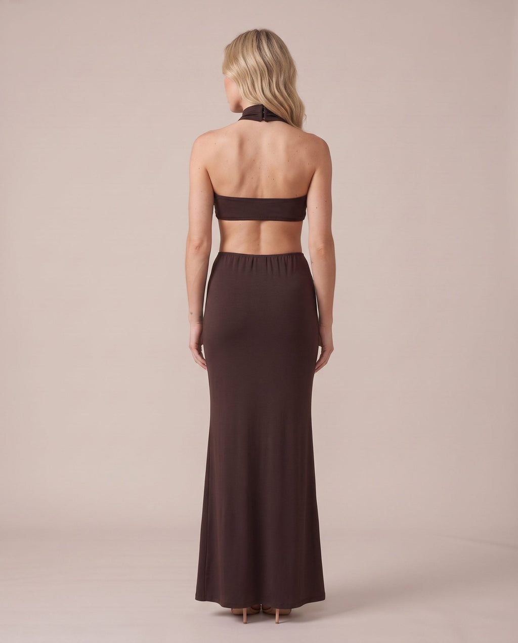 Vestito lungo a sirena cut-out MIRAGE - Follie by Alice