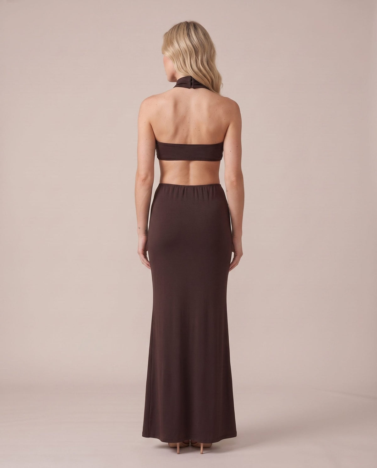 Vestito lungo a sirena cut-out MIRAGE - Follie by Alice