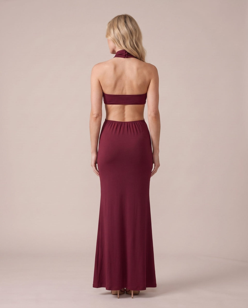 Vestito lungo a sirena cut-out MIRAGE - Follie by Alice