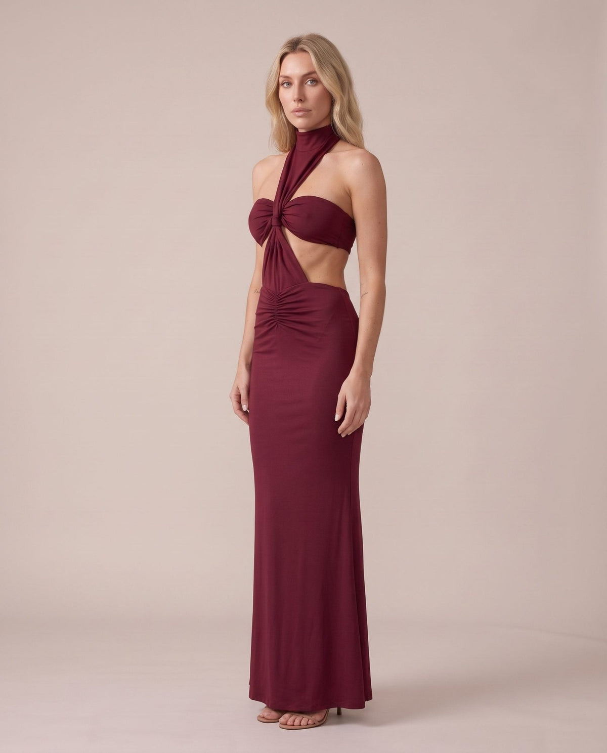 Vestito lungo a sirena cut-out MIRAGE - Follie by Alice