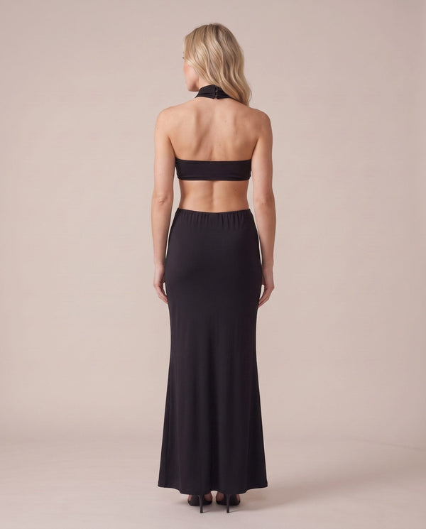 Vestito lungo a sirena cut-out MIRAGE - Follie by Alice