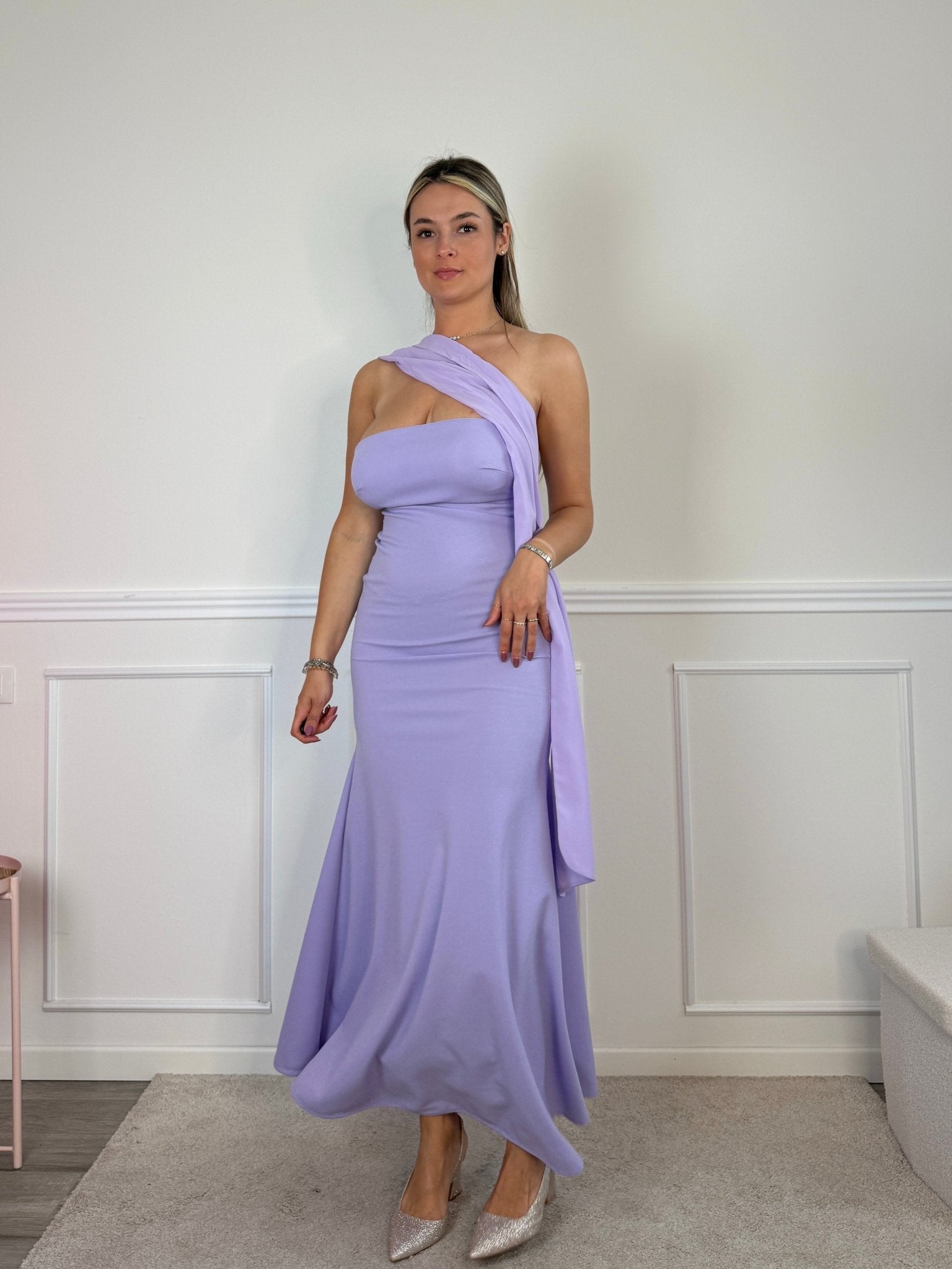 Vestito lungo a sirena EVELIN - Follie by Alice