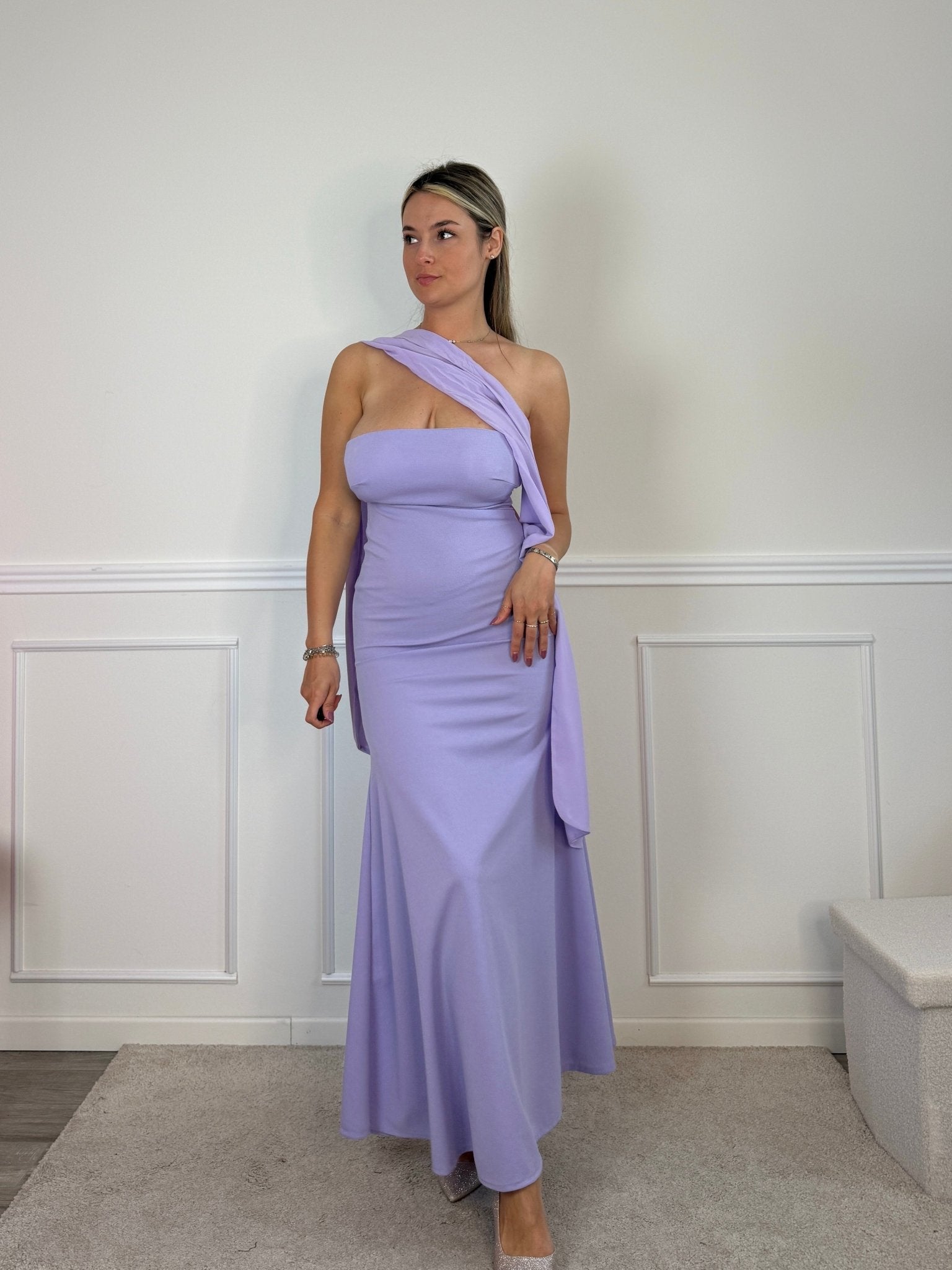 Vestito lungo a sirena EVELIN - Follie by Alice