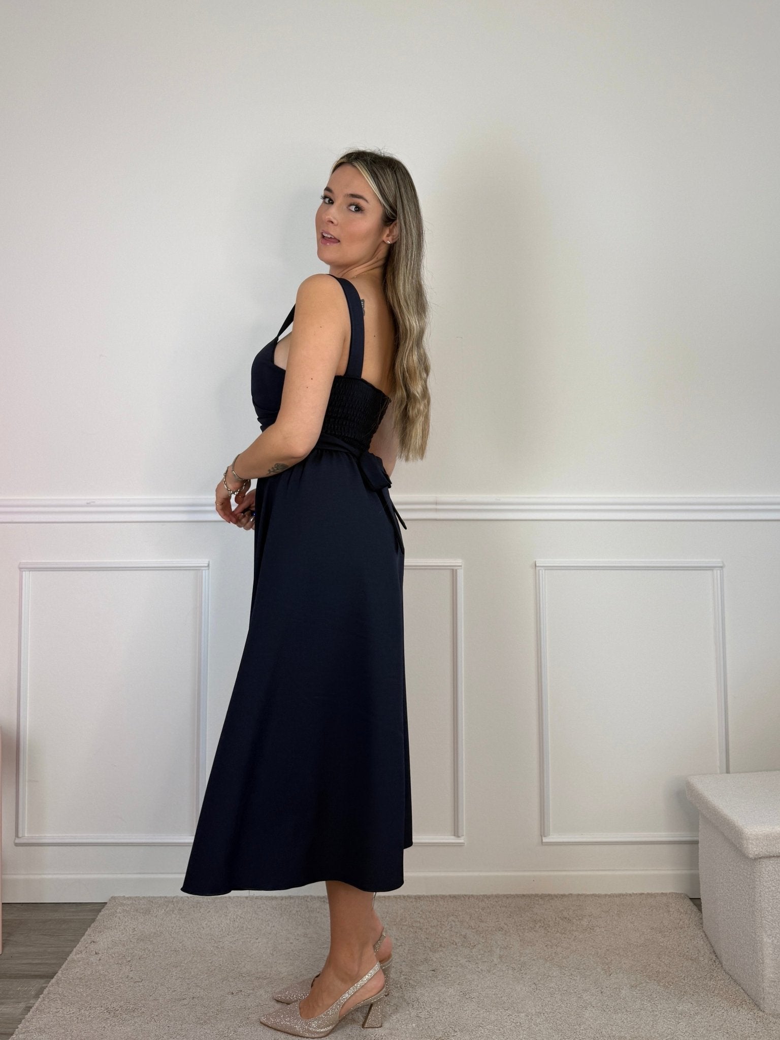 Vestito lungo con gonna a ruota SOPHIA - Follie by Alice