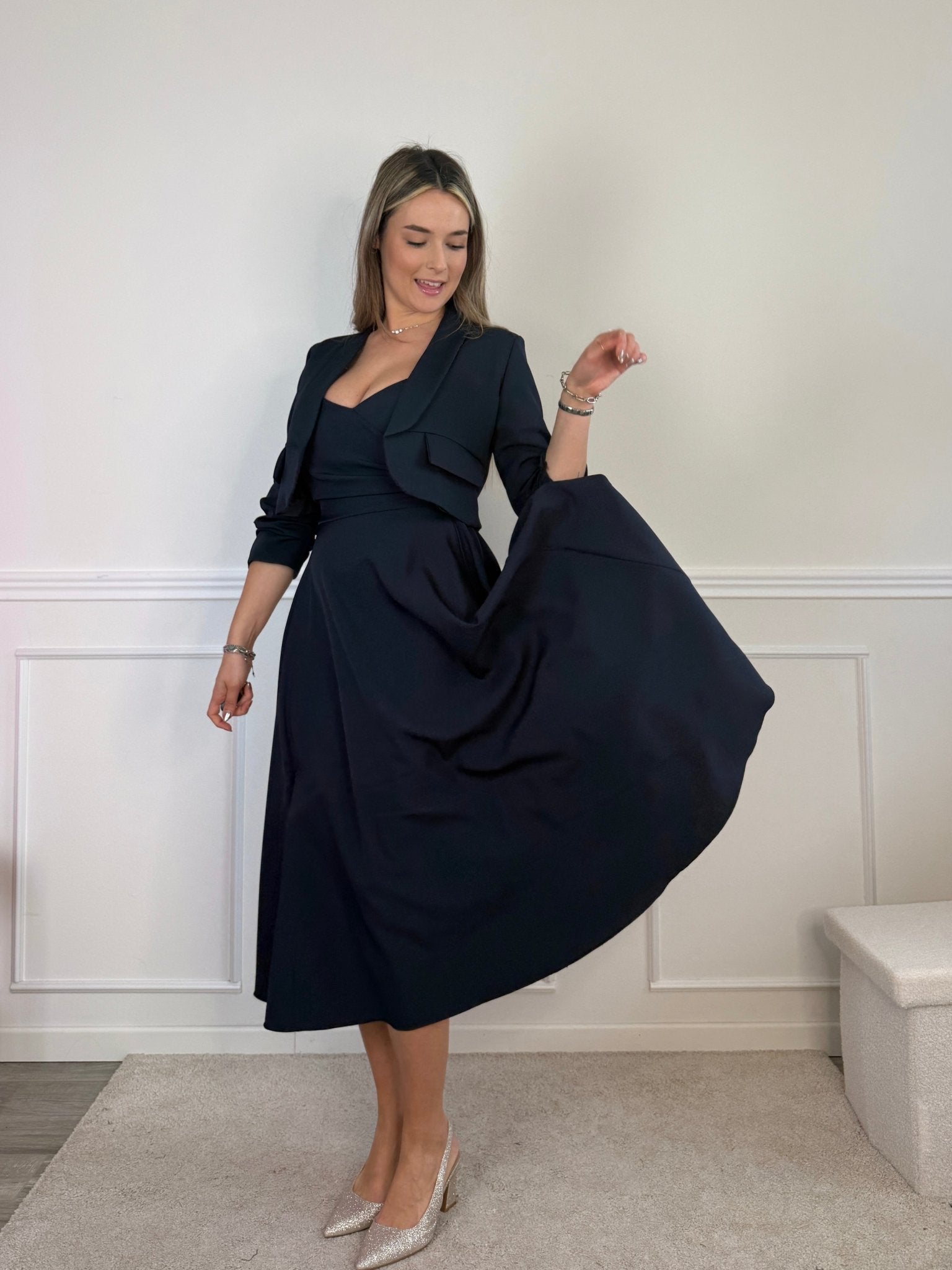 Vestito lungo con gonna a ruota SOPHIA - Follie by Alice