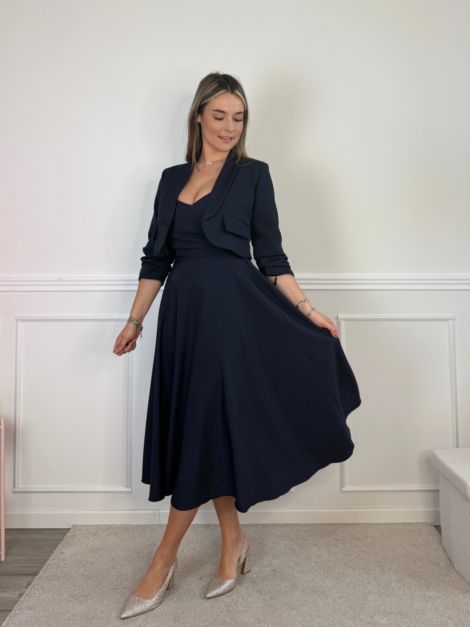 Vestito lungo con gonna a ruota SOPHIA - Follie by Alice