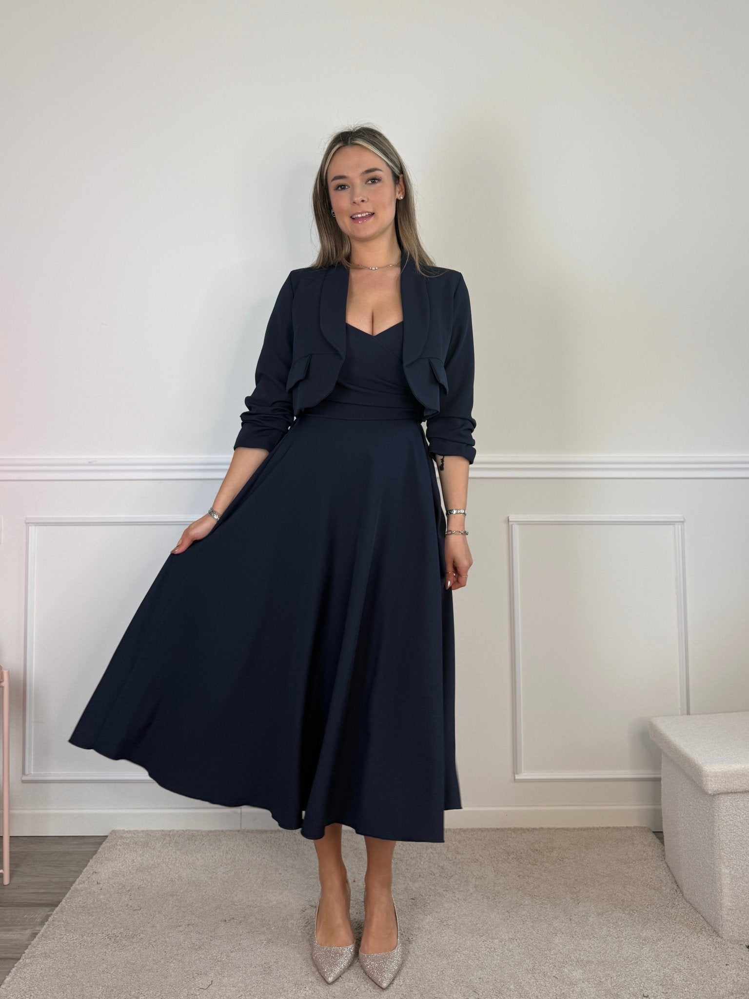 Vestito lungo con gonna a ruota SOPHIA - Follie by Alice