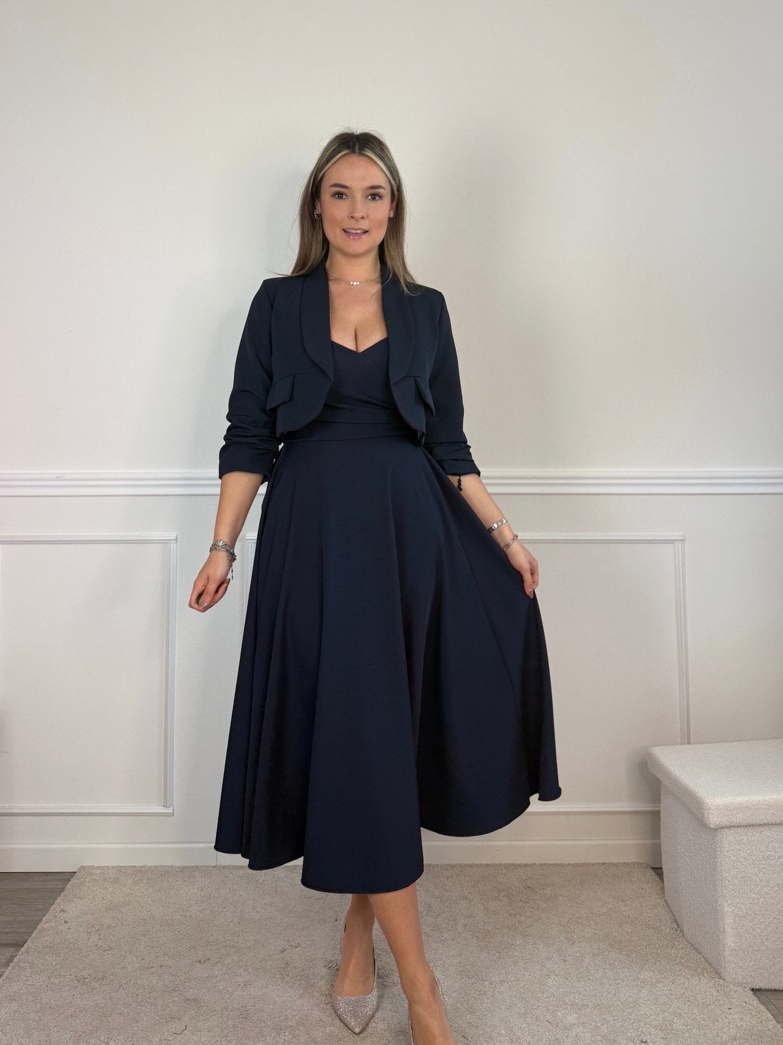 Vestito lungo con gonna a ruota SOPHIA - Follie by Alice