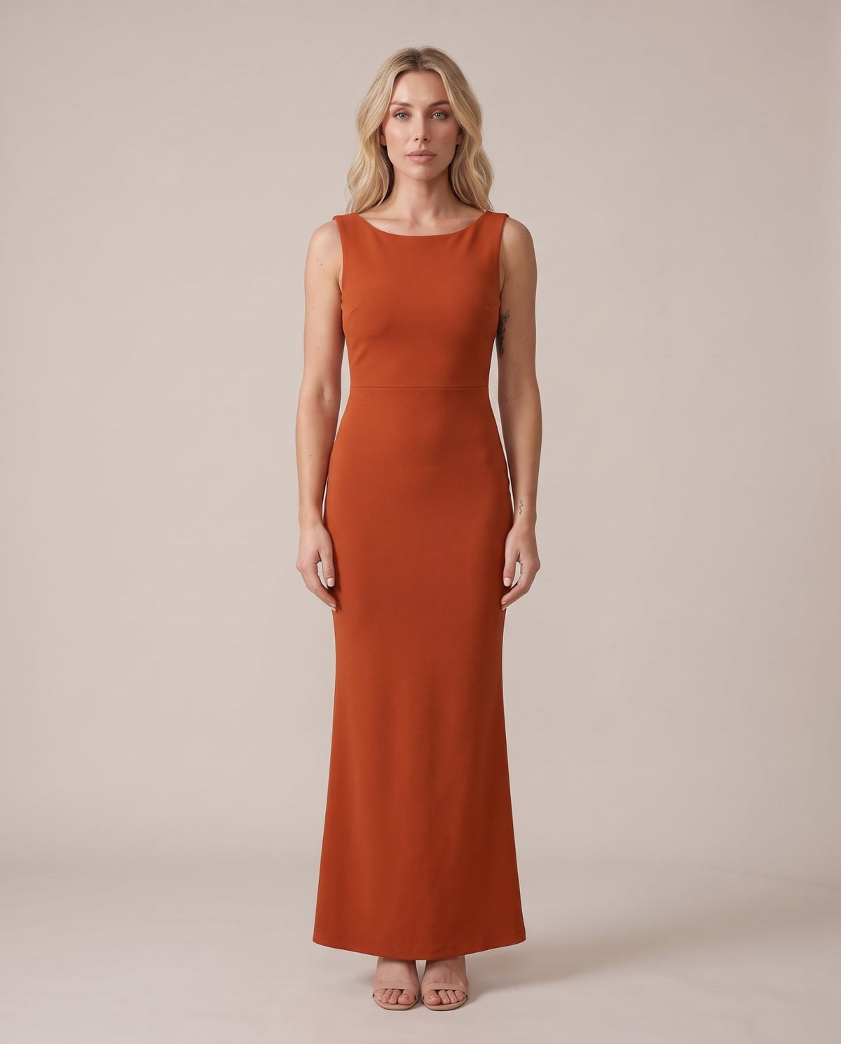 Vestito lungo con ruches FIOCCO - Follie by Alice