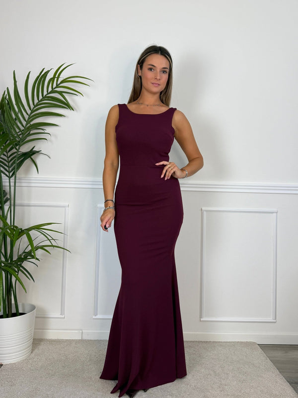 Vestito lungo con ruches FIOCCO - Follie by Alice