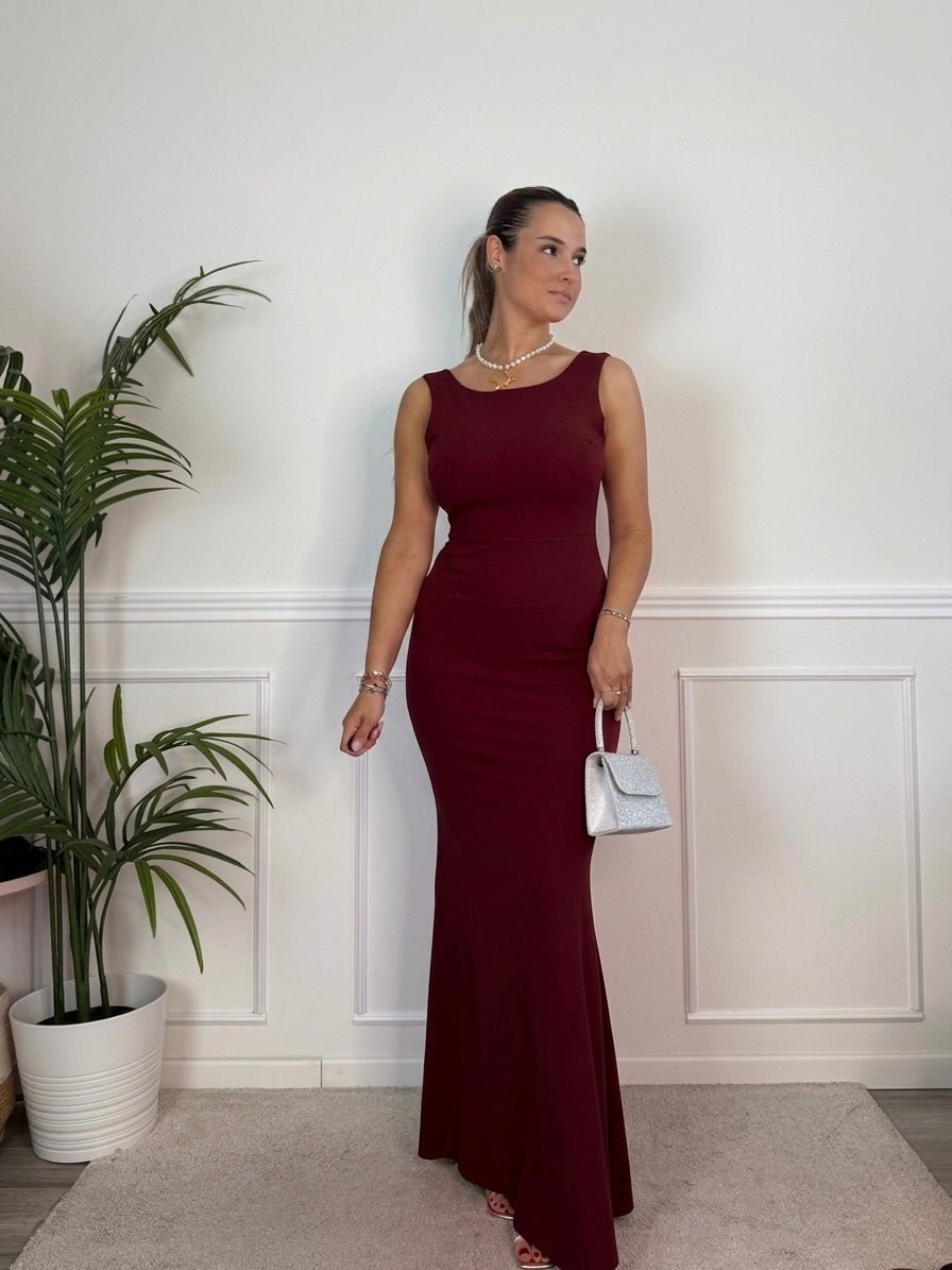 Vestito lungo con ruches FIOCCO - Follie by Alice