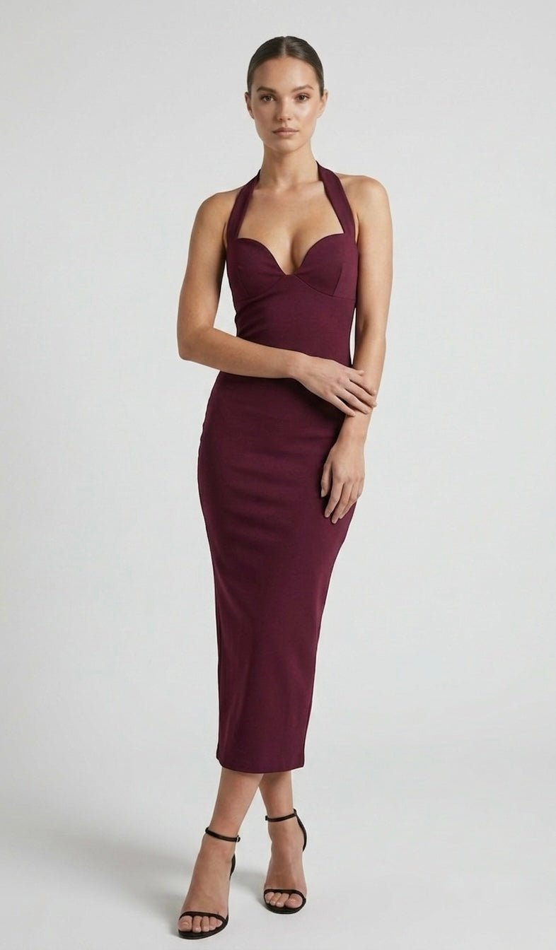 Vestito lungo con scollo a cuore MEXICANA - Follie by Alice