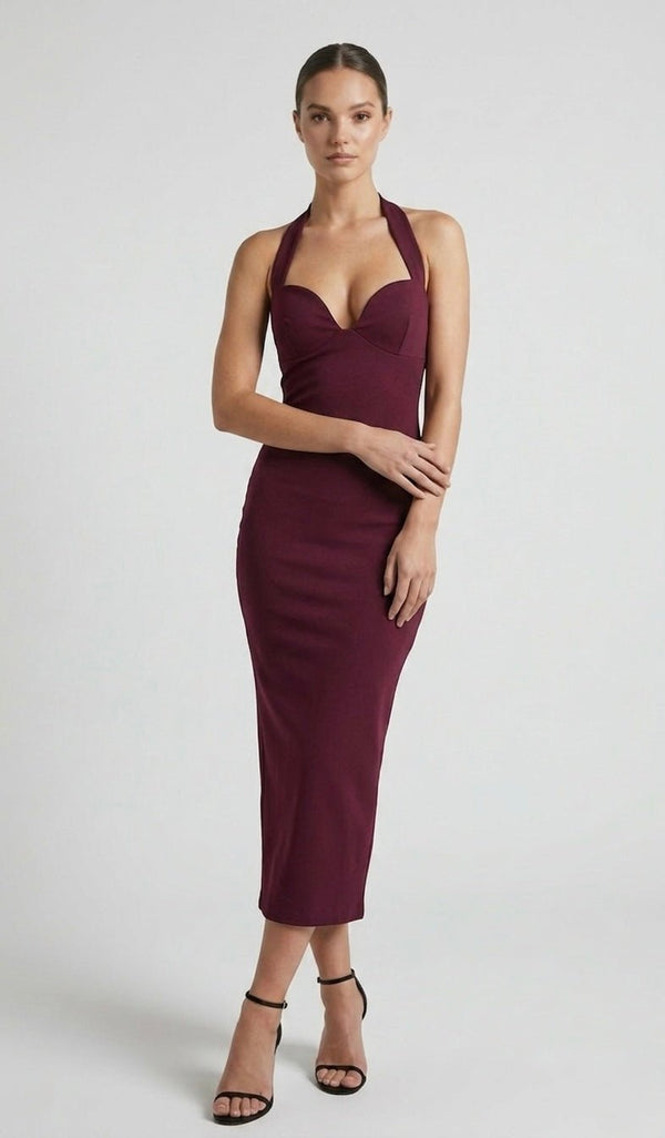 Vestito lungo con scollo a cuore MEXICANA - Follie by Alice