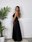 Vestito lungo con scollo e fianchi in pizzo OFELIA - Follie by Alice