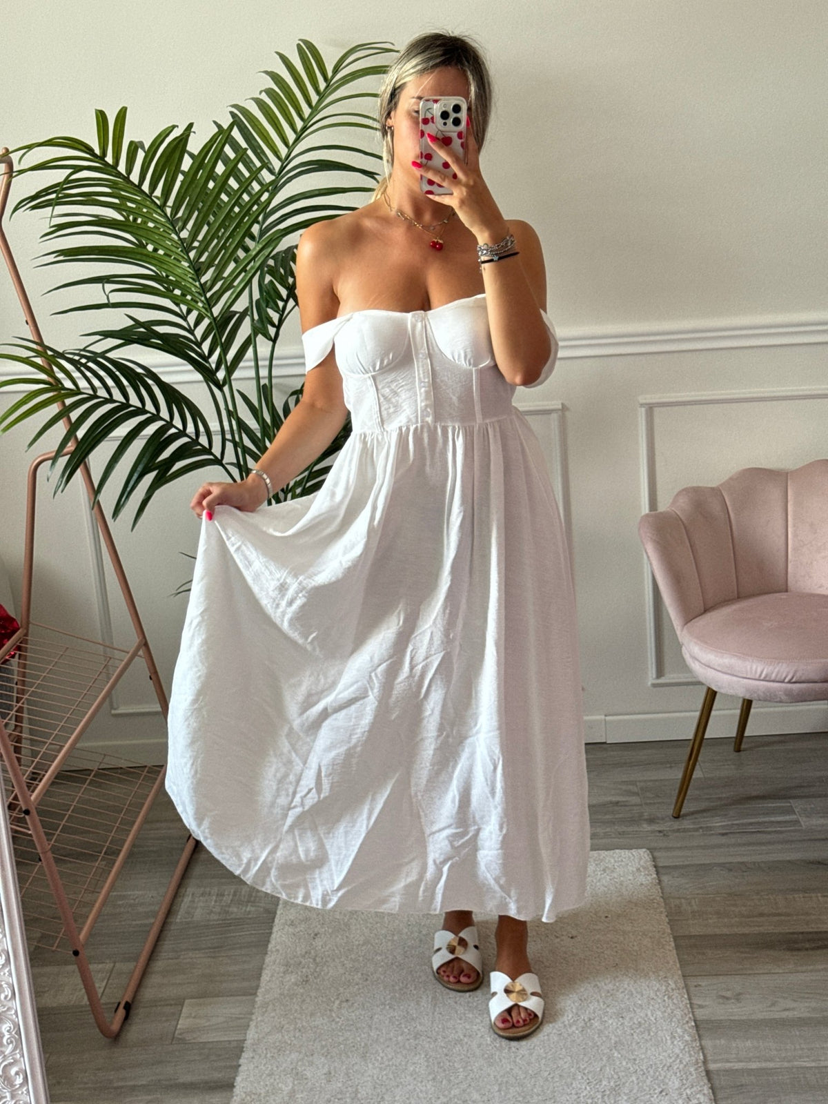 Abiti Lunghi Abiti Estivi Di Lino Vestito Lungo Effetto Lino SOLEA