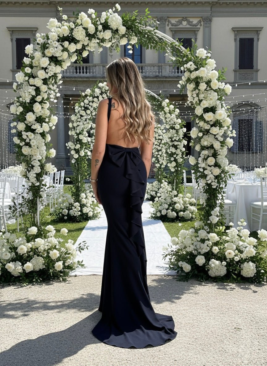 Vestito lungo FIOCCO