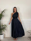 Vestito lungo in raso con nastri INFINITY - Follie by Alice