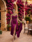 Vestito lungo in raso SOFIA - Follie by Alice